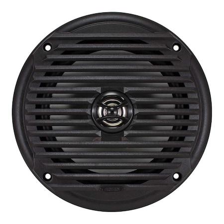Asa Electronics ASA Electronics  6.5 in. Jensen Coaxial Marine Speakers Pair, Black ASAMS6007BR